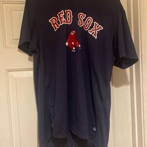 RED SOX 47 Forward  NAVY SHORT SLEEVE T-SHIRT SIZE LARGE